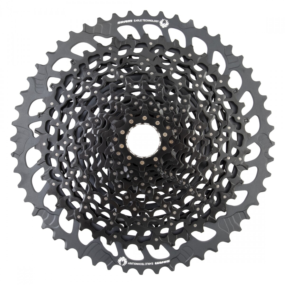 SRAM GX Eagle XG-1275 Cassette – 12-Speed, 10-52t, Black, For XD Driver Body