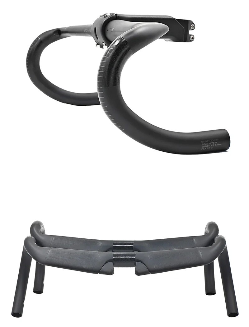 Carbon Fiber Road Handlebar 31.8MM 380/400/420/440MM 16 Degree Cockpit Bike Part