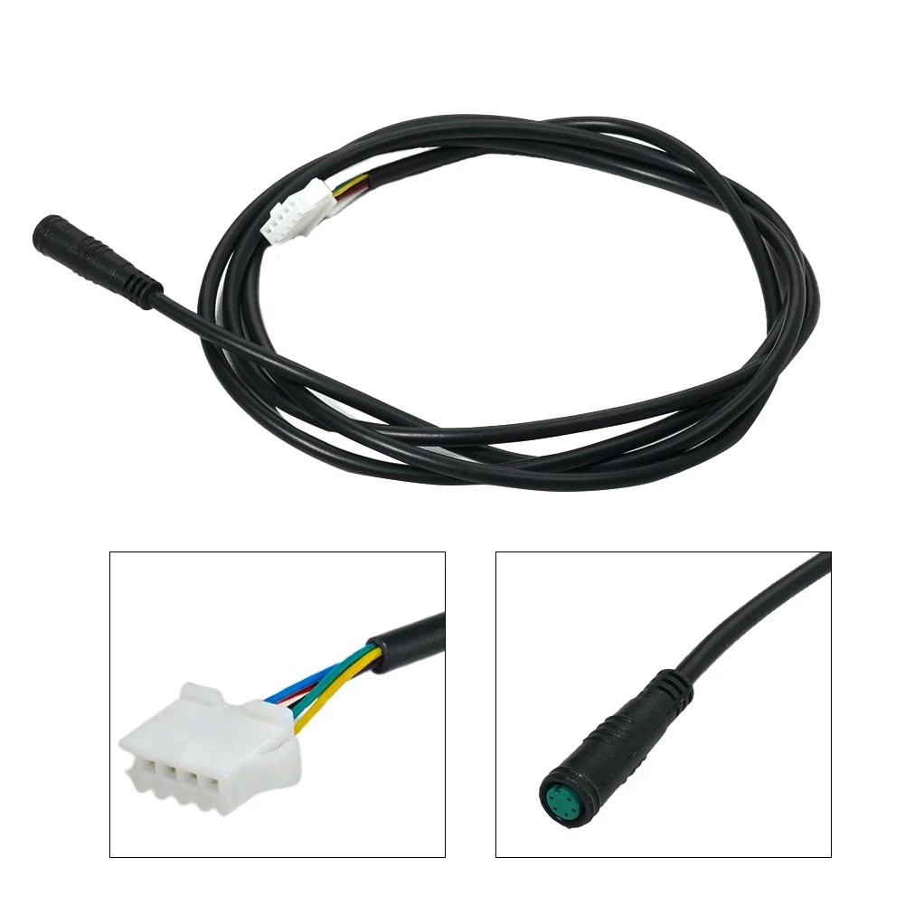 5pin Electric Bicycle Extension Cable Adapter For KT Display Waterproof To SM