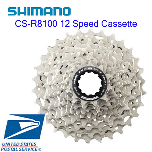Shimano Ultegra CS-R8100 R8101 Hyperglide+ Casette 12-Speed 11-30T 11-34T Silver