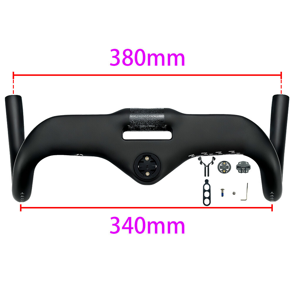 Professional Carbon Racing Bike Handlebar 31.8mm Internal Road Bicycle Drop Bar