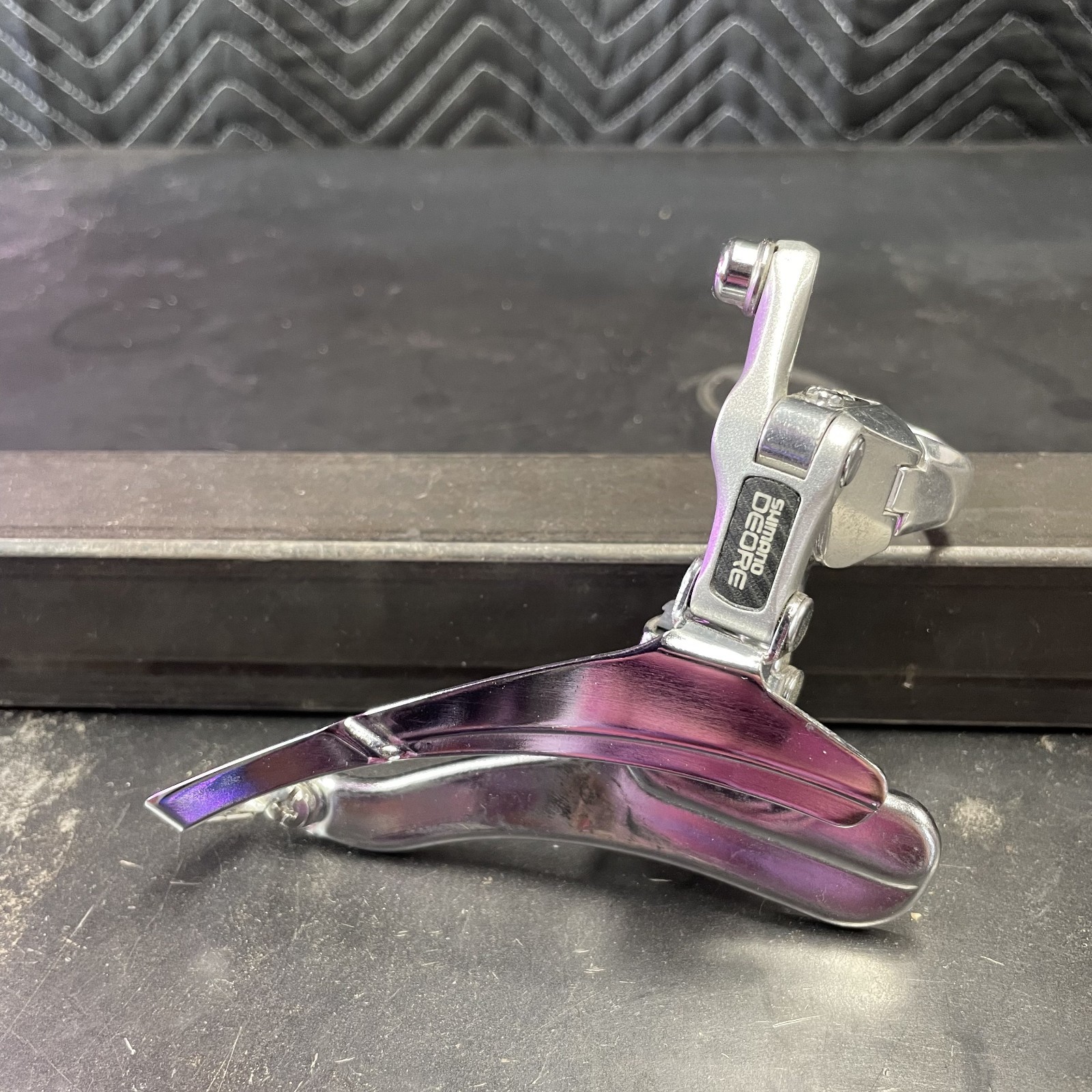 Shimano Deore MT62 Clamp On Front Derailleur – Triple – 28.6mm – Used