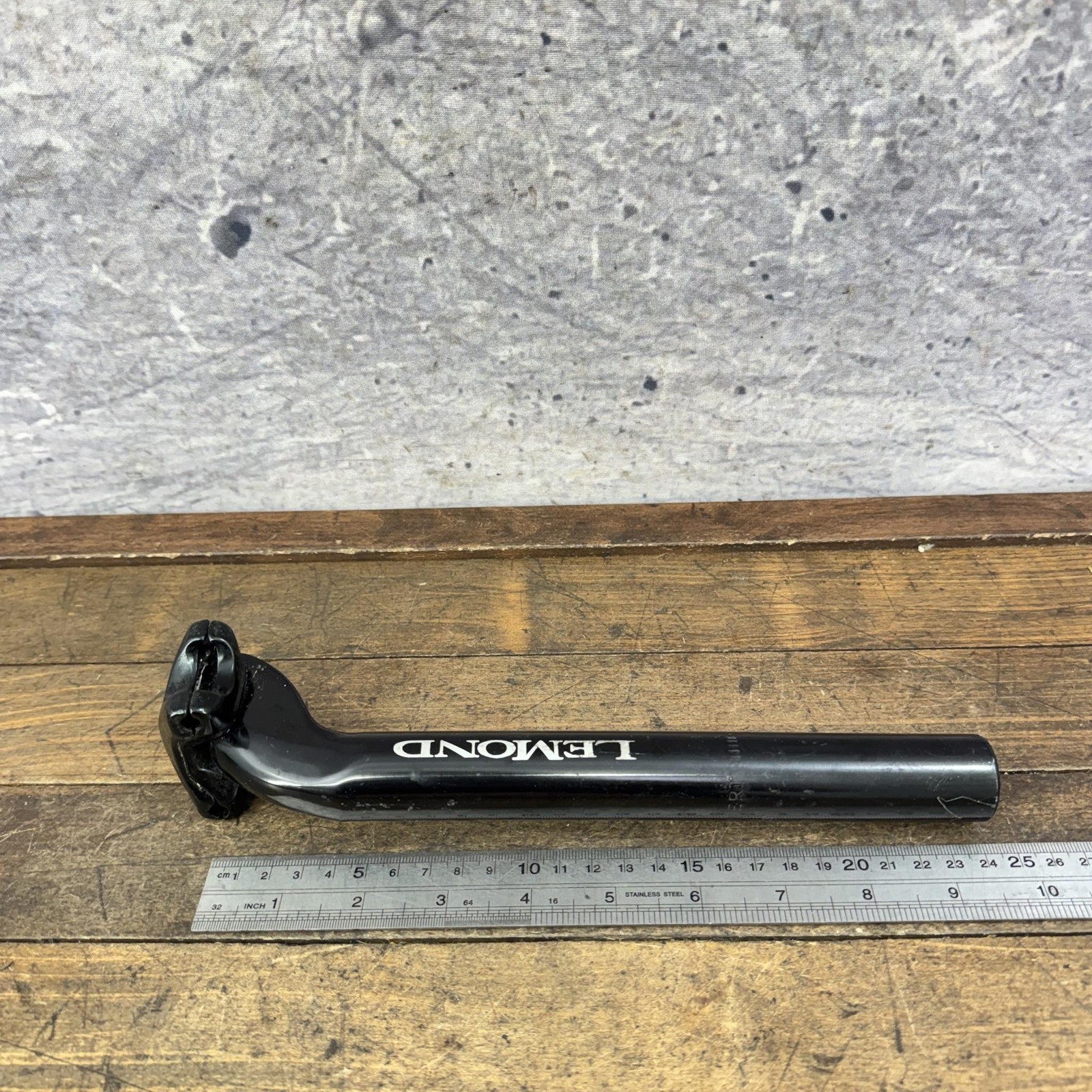 Vintage LeMond Seatpost 27.2mm X 270mm Black Alloy Road MTB Bike Bicycle 90s 00s
