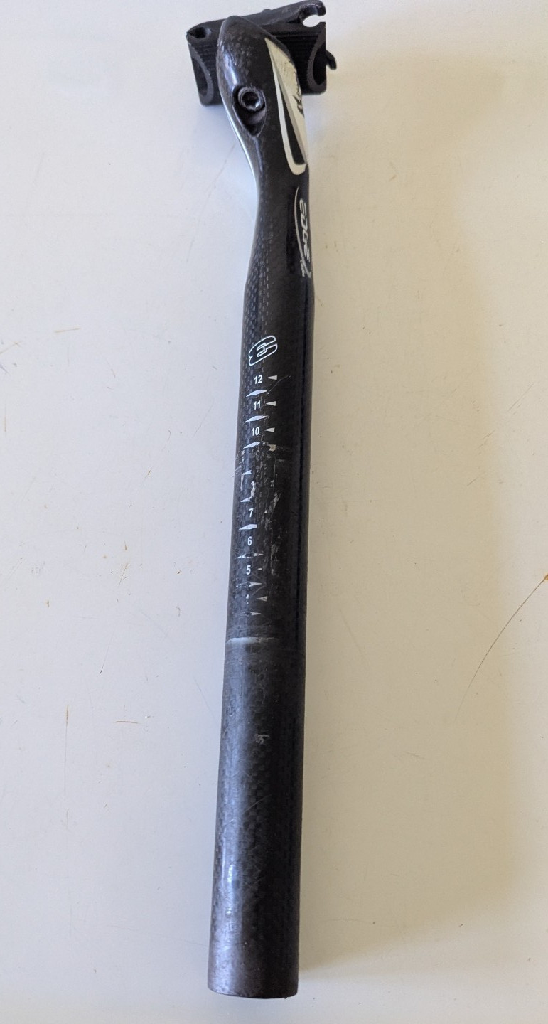 Edge Carbon Seat post, 27.2 x 340mm