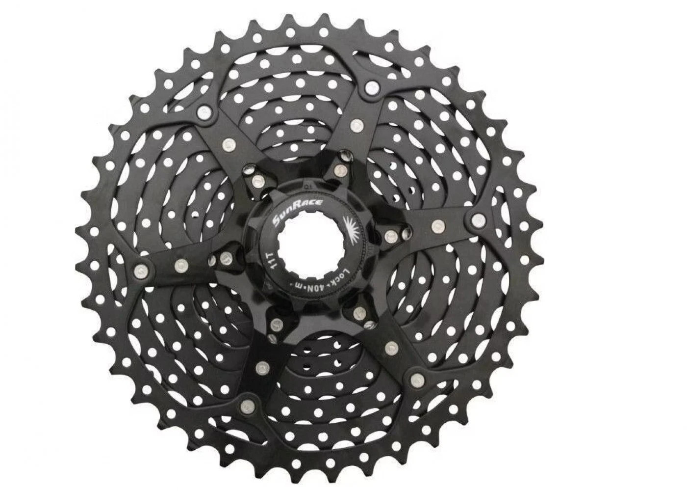 SunRace CSMS3 10 Speed Cassette 11-42T Bike Bicycle 10s Cassette – Black