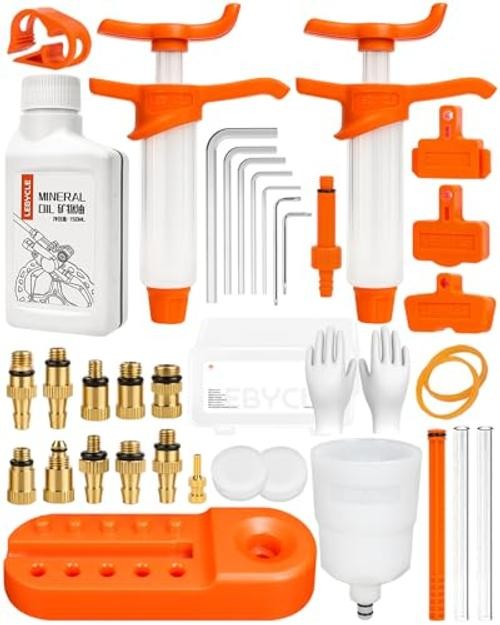Brake Bleed Kit for Shimano, TEKTRO, TRP For Shimano with 150ml Mineral Oil