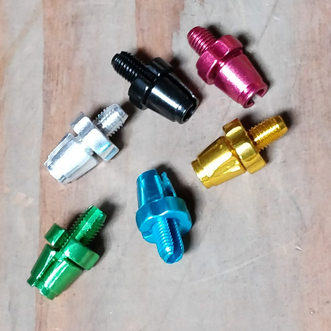 Bike Brake Lever Barrel Adjuster 7mm, ALL COLORS