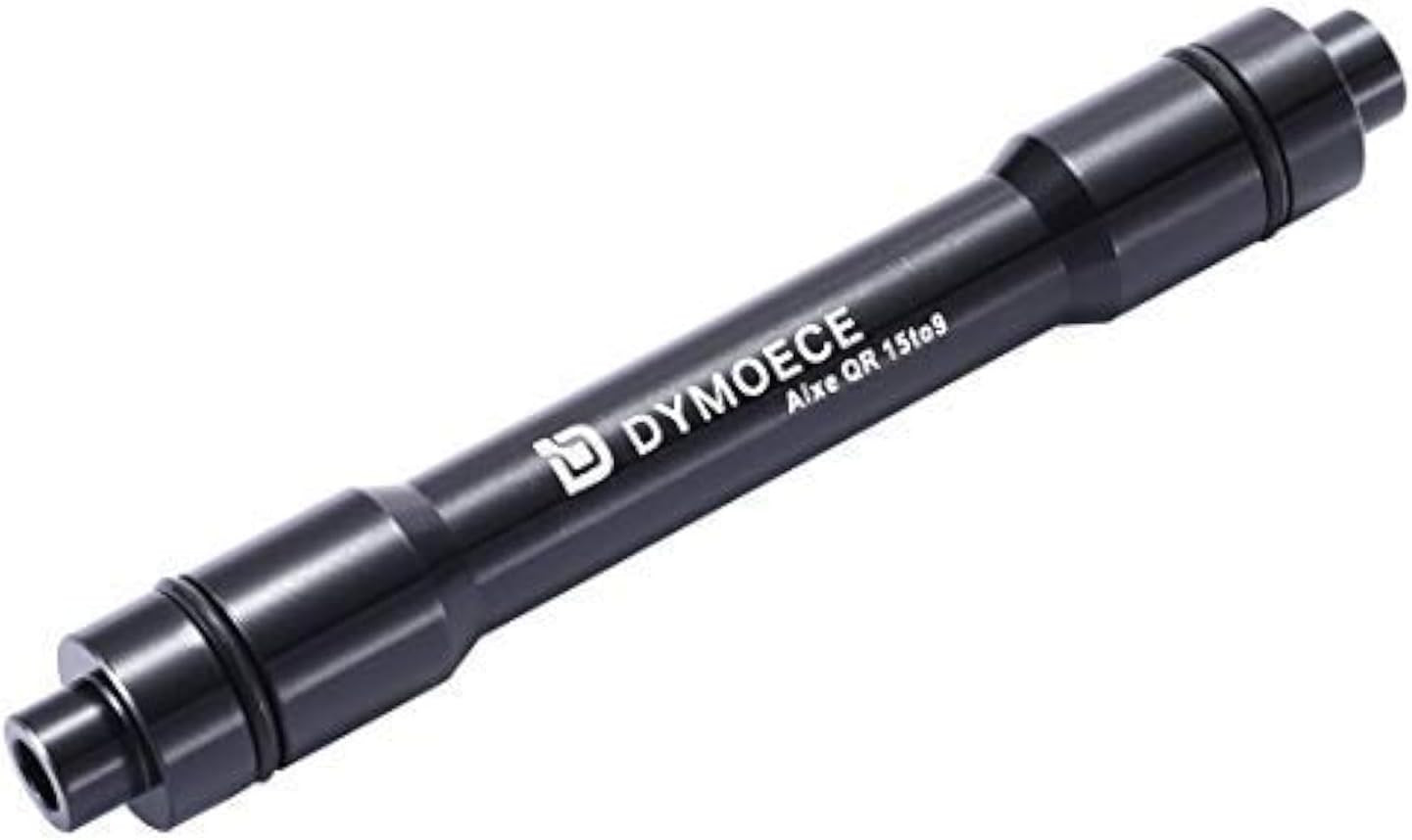 15mm Front Thru Axle to 9mm Quick Release Skewer Adapter for Bicycle Forks