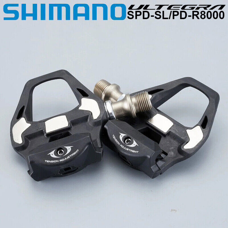Shimano Ultegra PD-R8000 SPD-SL Carbon Pedal 9/16″ Road Bike Cycling SH11 Cleat