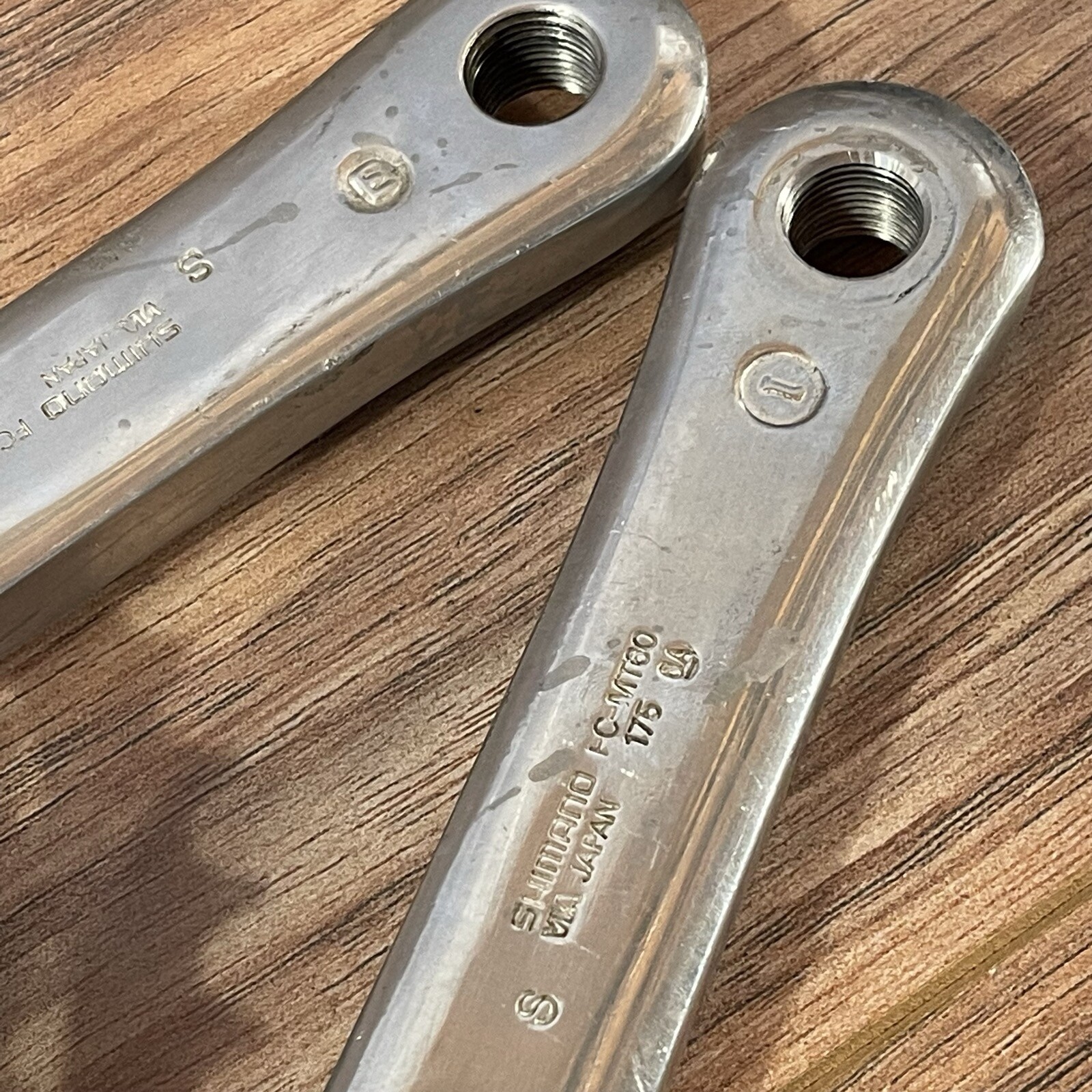Vintage LOW MILEAGE Shimano Deore FC-MT60 Crankset 175 46 / 36 / 24 Triple