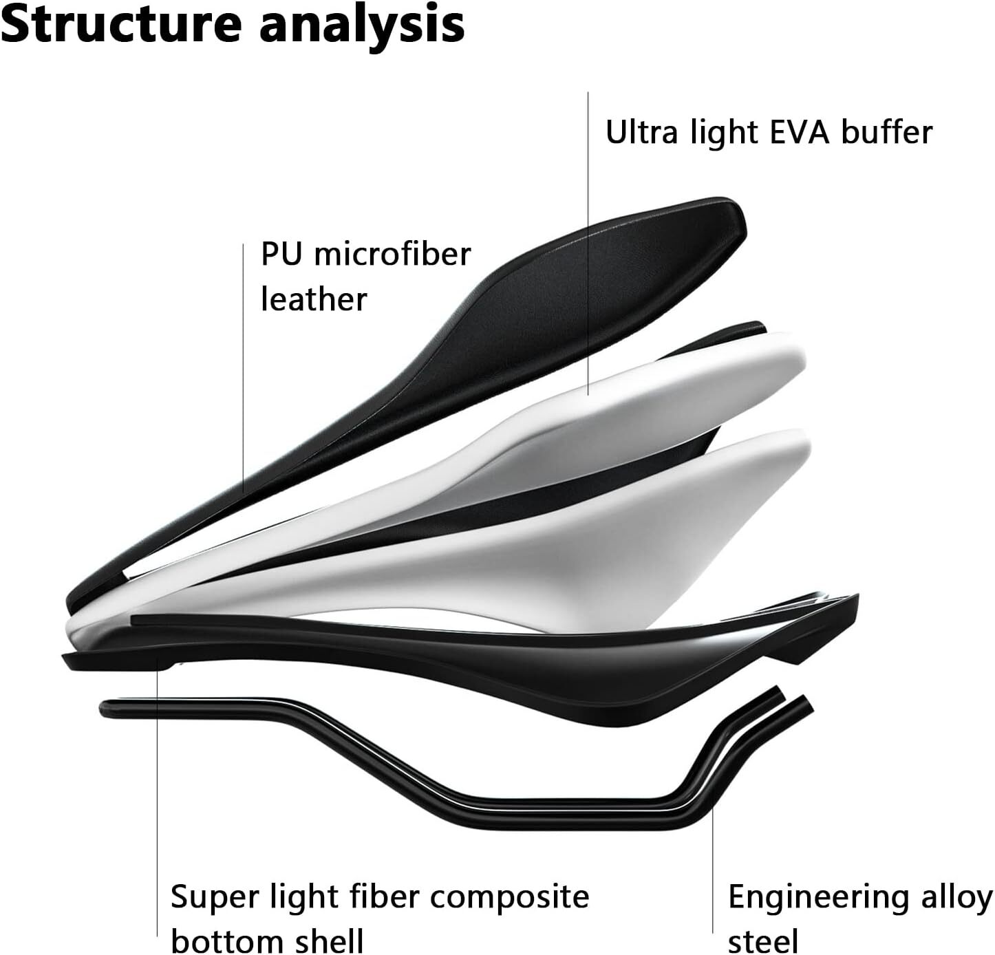 Bicycle Saddle Graffiti Printed Short Nose Bike Seat Ergonomic Cut Out