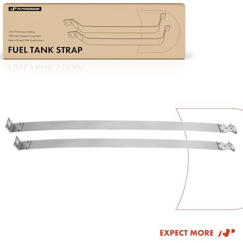 25 Gallon Fuel Tank Straps Compatible with Chevrolet GMC 96.0 inches Bed