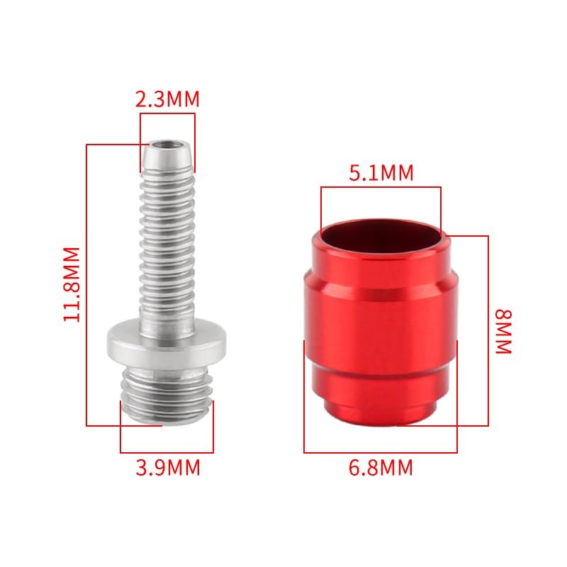 4 sets Bicycle Brake Olive Connecting Insert Kit for Avid SRAM Bike Hydraulic…