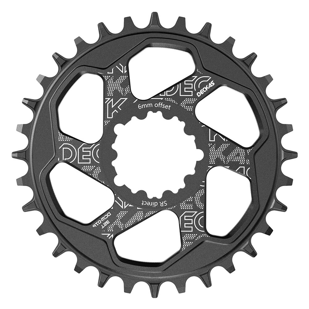 DECKAS 12 Speed 6MM Offset Direct Mount Chainring MTB Crankset 30T-36T