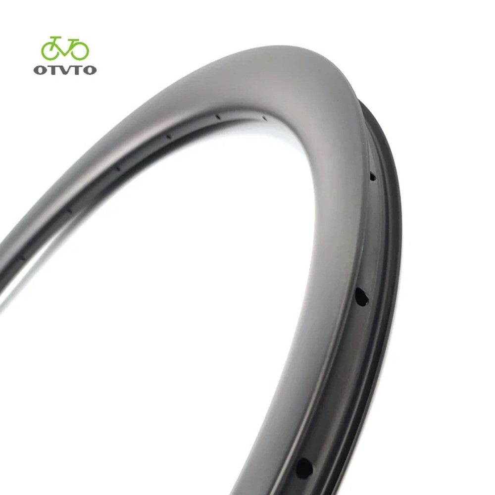 1 Pcs 700c Road bike Carbon Rim 30mm Width 32mm 35mm 39mm 45mm Depth Asymmetric