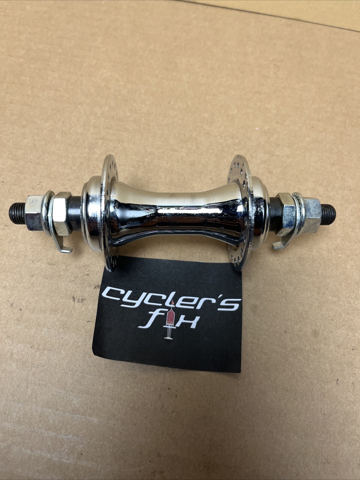 Universal 36h Chrome Steel Bicycle Bike Hub Front Mtb Beach Cruiser Hybrid Huffy