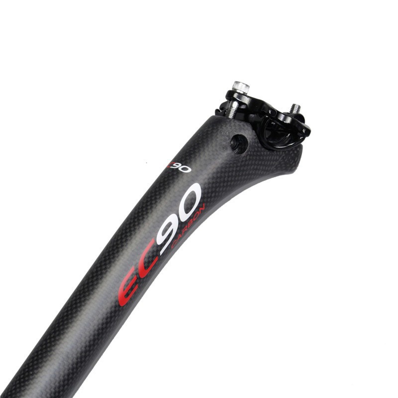 EC90 Carbon Fiber Bicycle Seat Post Mountain Bike Seatpost 25.4/27.2/30.8/31.6mm