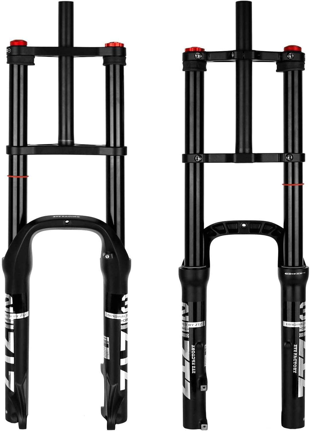 20/26 Inch 4.0 Fat Tire Bike Air Suspension Fork – 180Mm Travel, 135Mm Hub Spaci