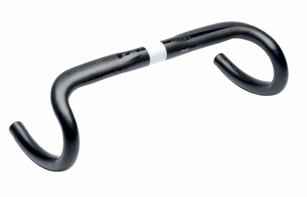 Pinarello MOST JAGUAR XC AERO ALU CARBON 3K Handlebar 46cm O-O fit di2 ,Black