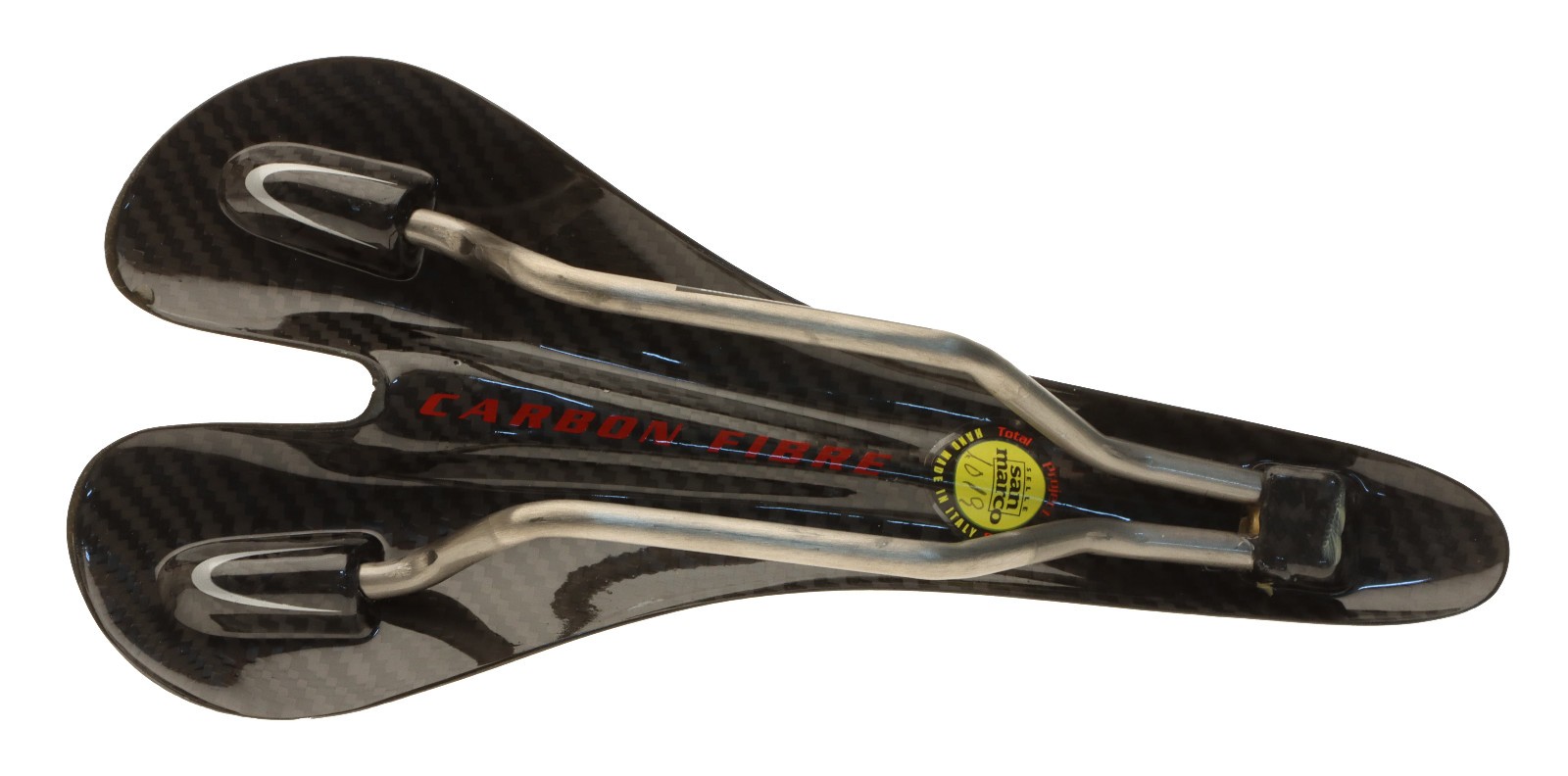 Selle San Marco Aspide Saddle Carbon Fiber Body Titanium Rails Black NIB NOS NEW