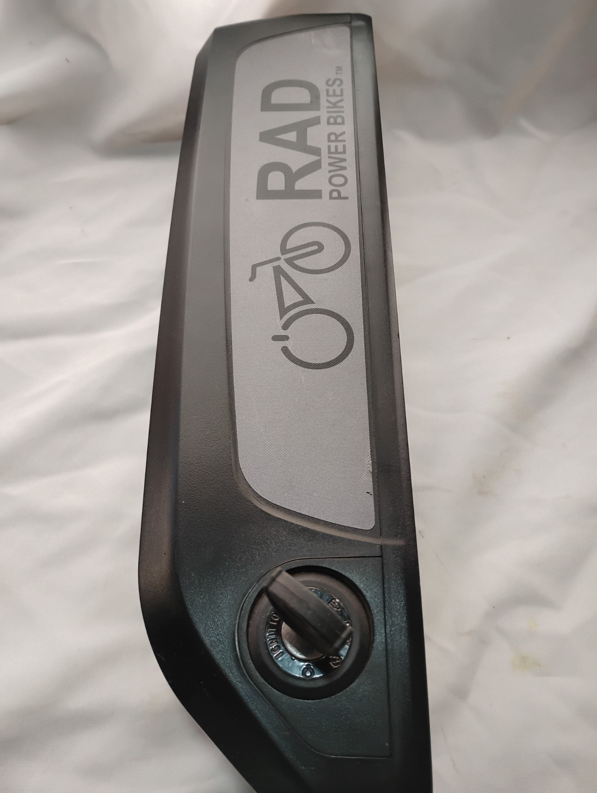 OEM Rad Power Bikes Safe Shield External Battery 48V W/key & charger. Works RP