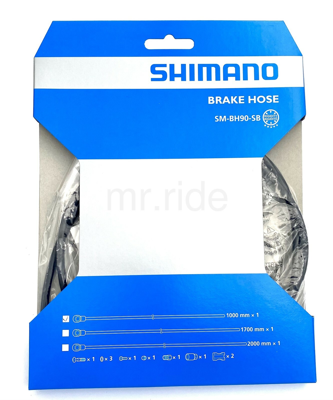 Shimano SM-BH90-SB Bicycle Brake Hose Front Black 1000MM For XTR XT SLX