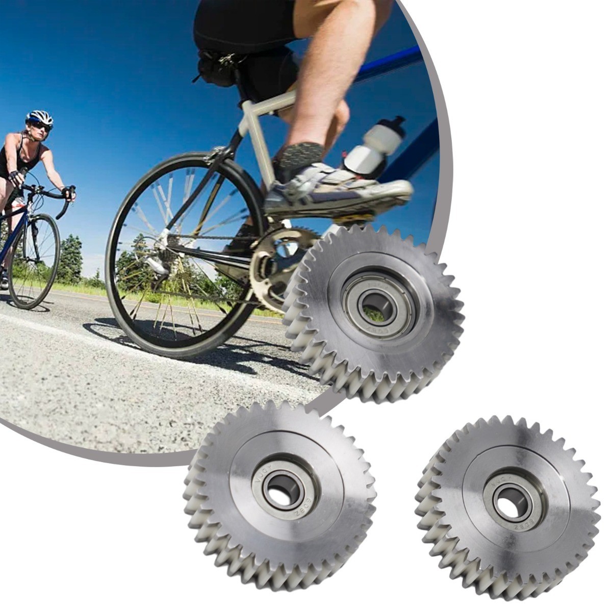 37x8x12mm47x8x13mm High Performance Gear With Bearing For Bafang250W500W