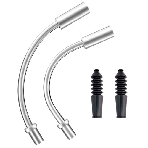 Bike V Brake Noodle Cable Guide Pipe, Bicycle Brake Pipe with Rubber Boots fo…