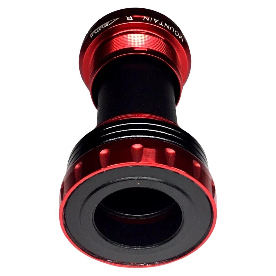 MTB Road BB 68‑73mm for 24mm Shimano FSA Cranks Red BSA Thread New