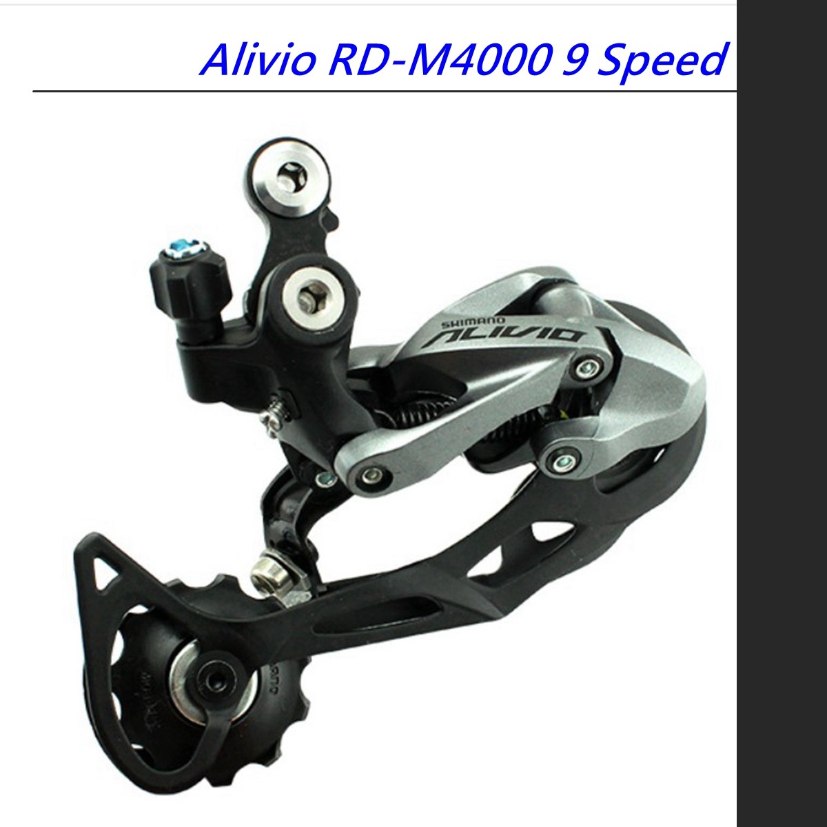 NEW Shimano Alivio RD-M4000 9 Speed Mountain Bike Rear Derailleur