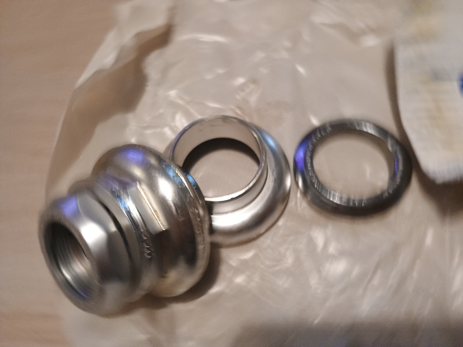 Nos Nib Campagnolo Super Record Headset 1′ Ita Steering Series New 25.4*24F