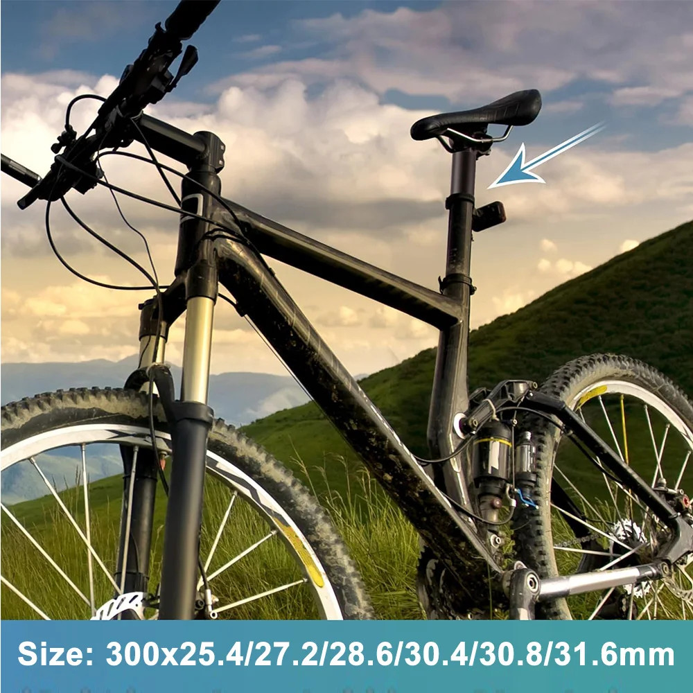 300Mm Bike Seat Post 25.4/27.2/28.6/30.4/30.8/31.6Mm Aluminum Alloy Seatpost Sui