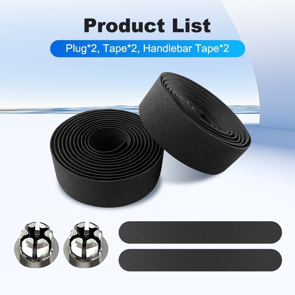 2PCS EBIKE BICYCLE HANDLEBAR HEAVY DUTY GRIP TAPE ROAD BIKE CYCLOCROSS BAR PAD