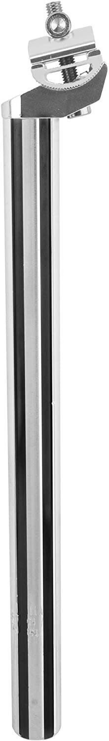 Black Ops Fluted Seatpost, 25.4 x 350mm w/Clamp, Silver