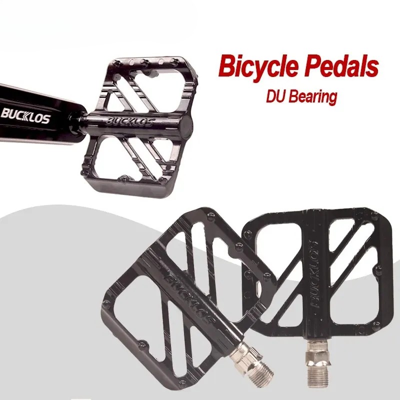 Bicycle Pedals Sealed DU Bearing Flat Pedals for BMX Road Bike Cycling Pedal