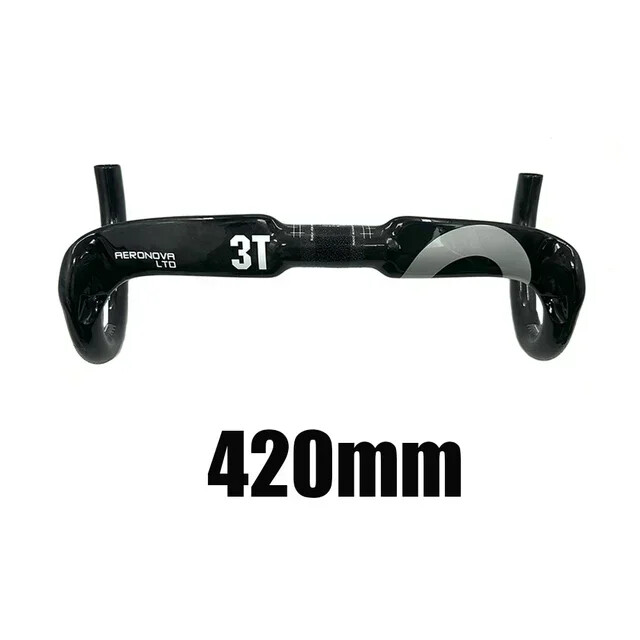 Full Carbon Road Bike Handlebar Aero Drop Bar UD Gloss 31.8*380/400/420/440mm