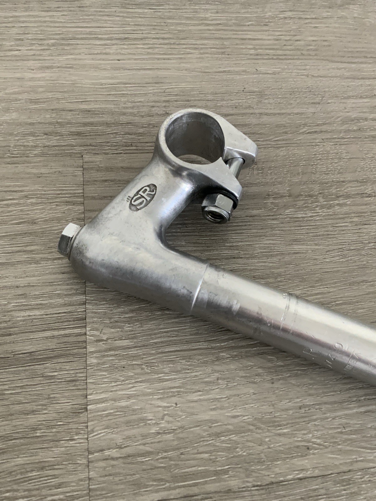 SR FORGED QUILL STEM 60 MM HI-RISE CLAMP 25.4 MM 334 GRAMS 180 MM QUILL