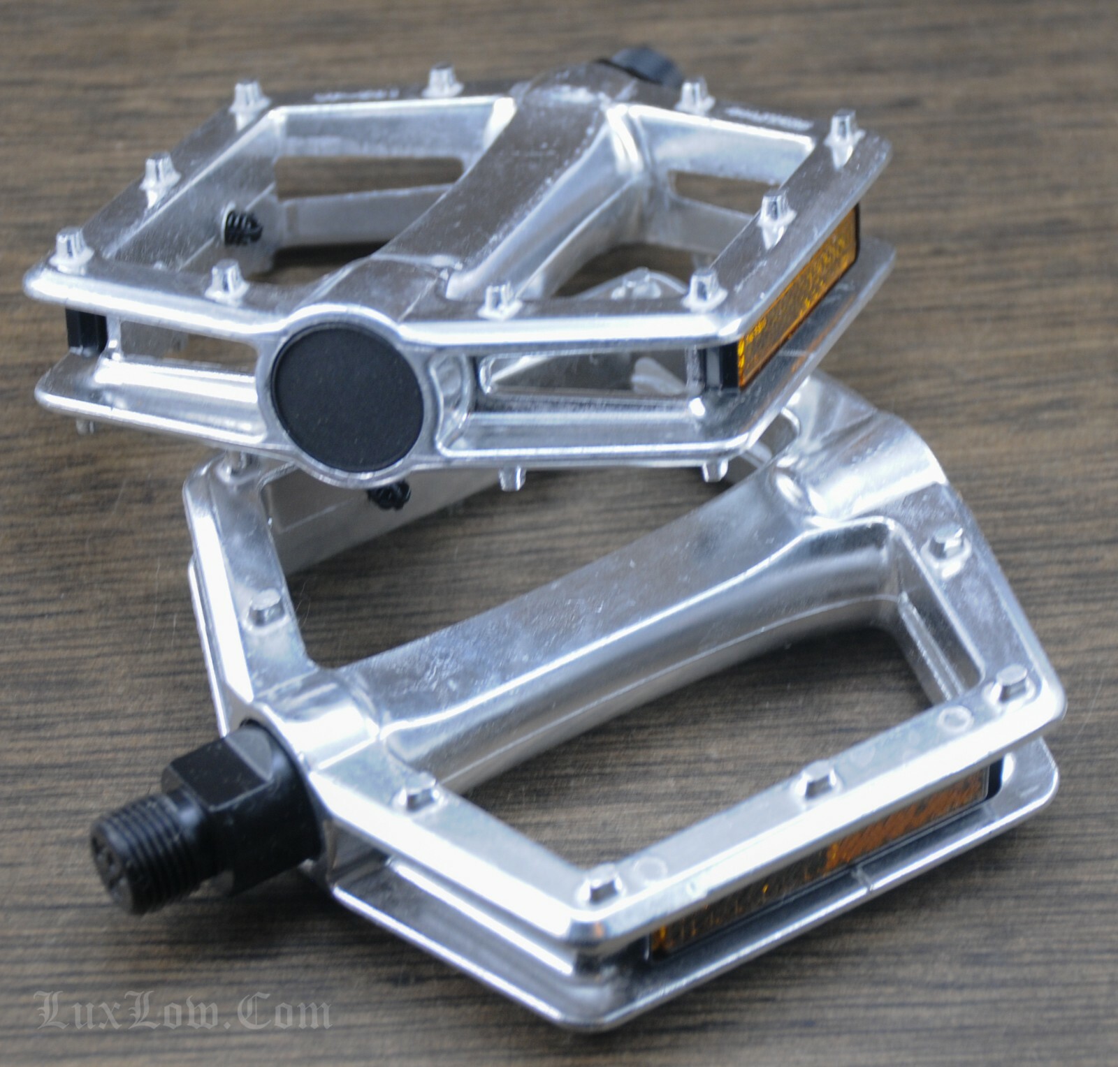 LowPro Platform Bike Pedals 9/16″ Fixed Gear Track BMX MTB Cruiser Fixie Bicycle
