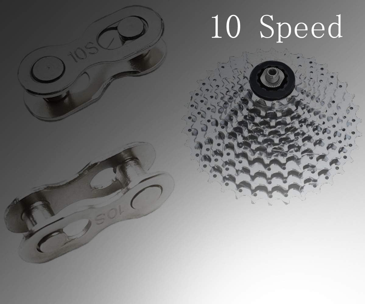4 Pairs Bicycle Missing Link 1/6/7/8/9/10/11/12 Speed Chain Reusable Steel Bike