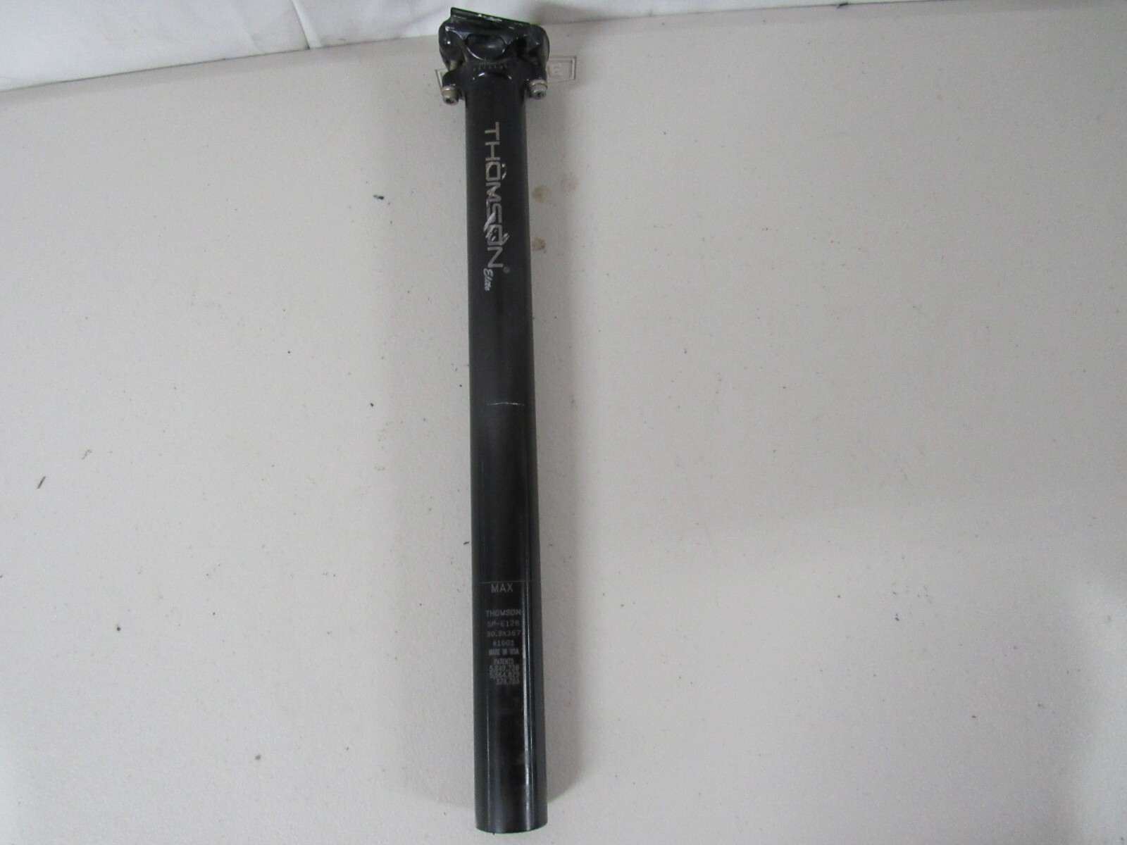 Thomson Elite Seatpost 30.9 x 367mm Black SP-E128