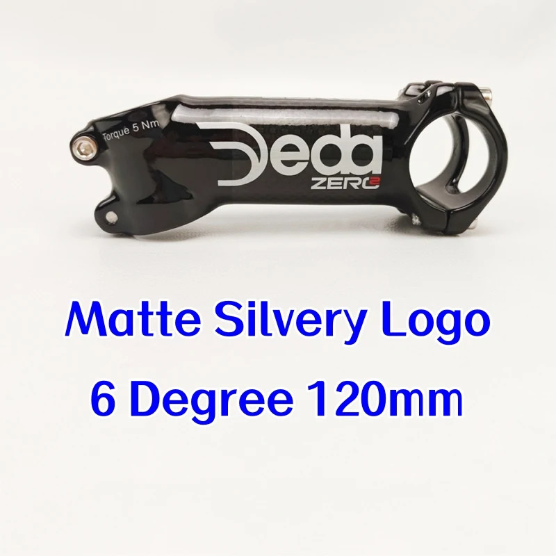 Carbon Road MTB Bicycle Stem 31.8*60-120mm 6/17 Degrees Angle Bike Parts