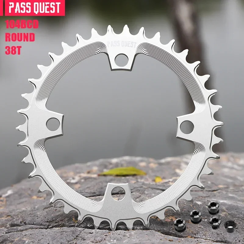 104BCD Mountain Bike Road Bike Narrow Wide Round Chainring 32-48T Chainwheel