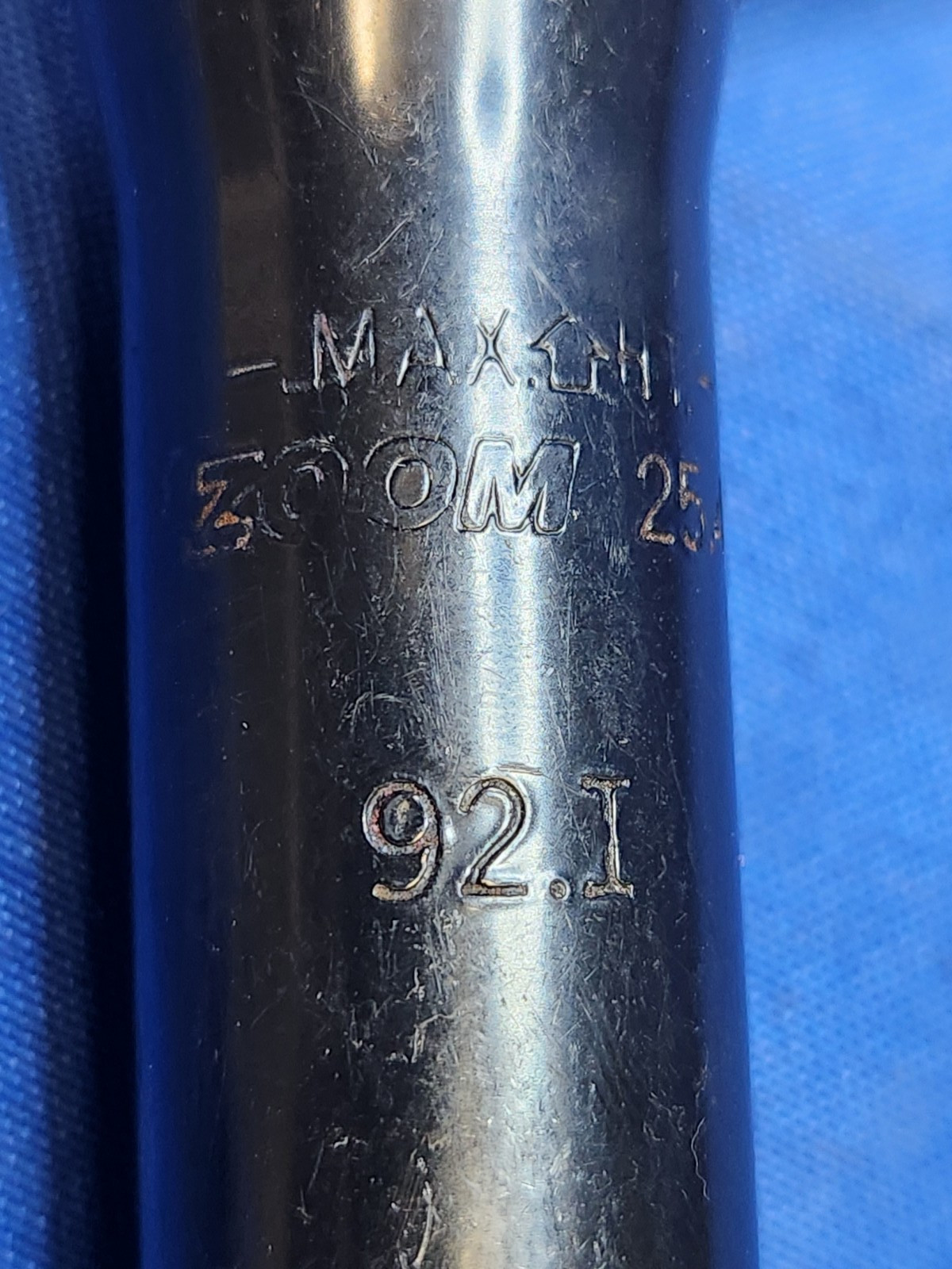 Vintage ZOOM Quill Bike Stem Riser Black 25.4 MTB 105 mm Rise Retro