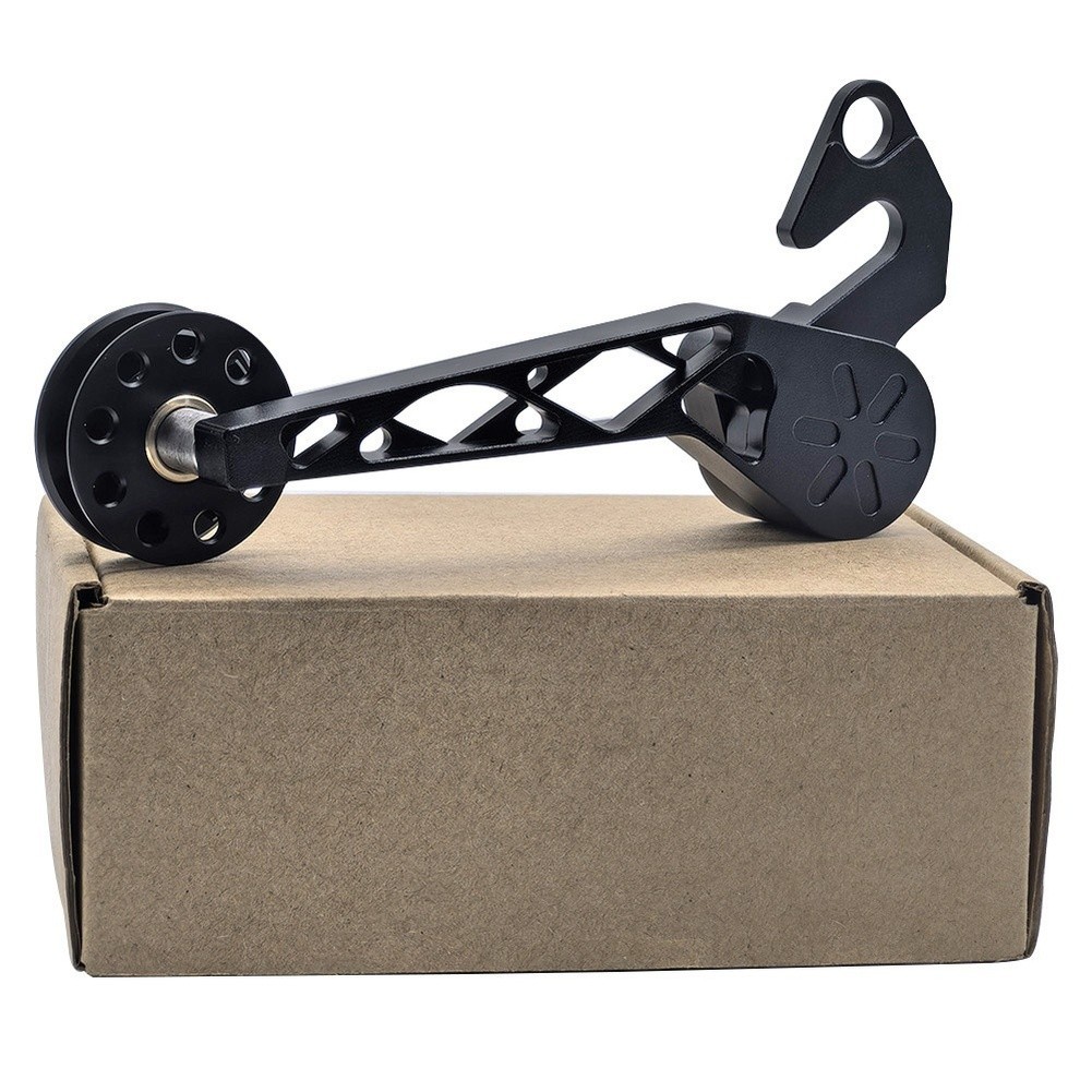 Black or Silver Aluminum Chain Tensioner for Brompton PLine 5/6/7 Speed