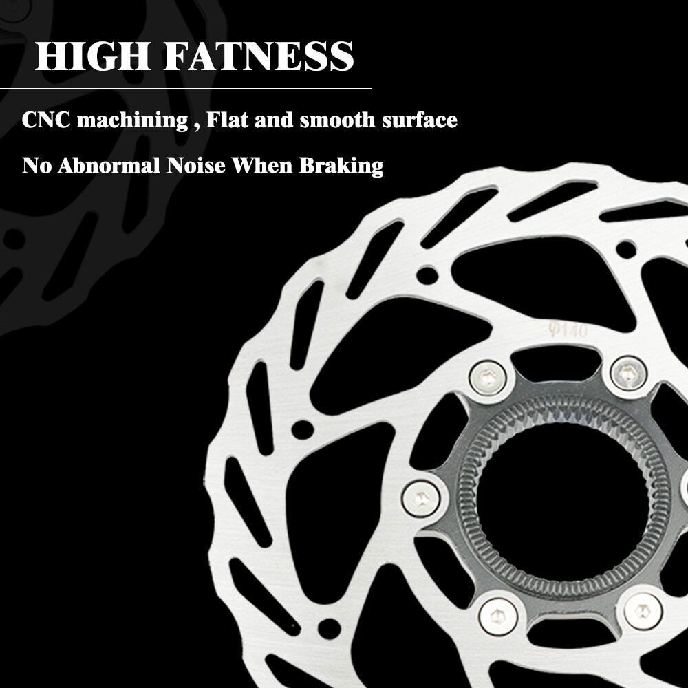 RACEWORK Bicycle Disc Brake Rotor Center Lock 140/160/180mm Bike Rotors