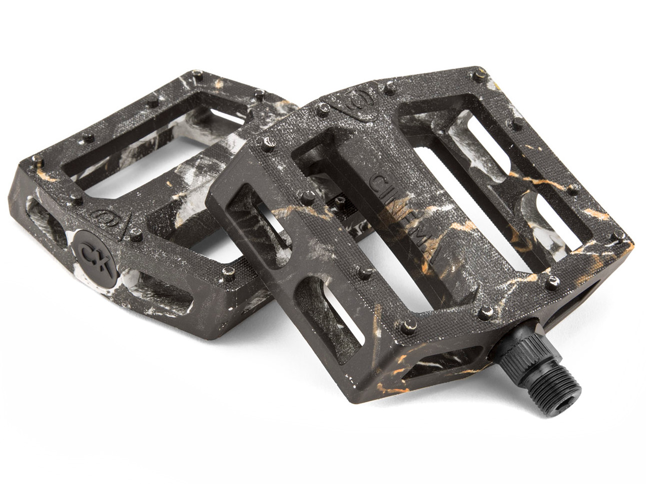 CINEMA CK (Chad Kerley) Pedals Black Marble 9/16