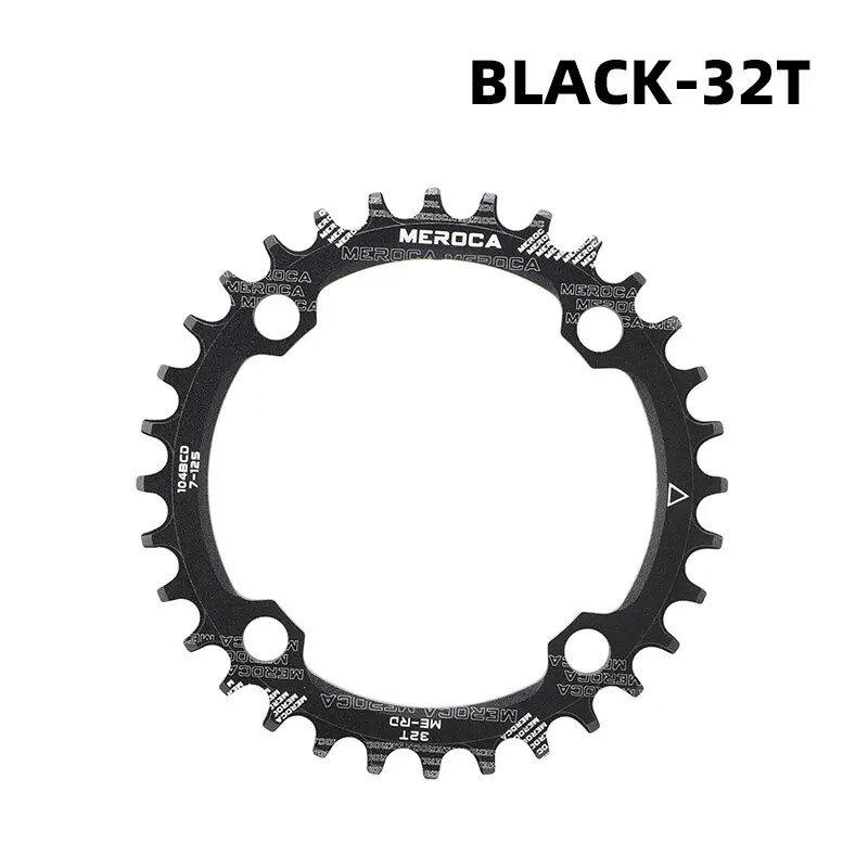 104BCD Mountain Bike Chainring 32T 34T 36T 38T Bicycle Crankset Tooth Chainwheel