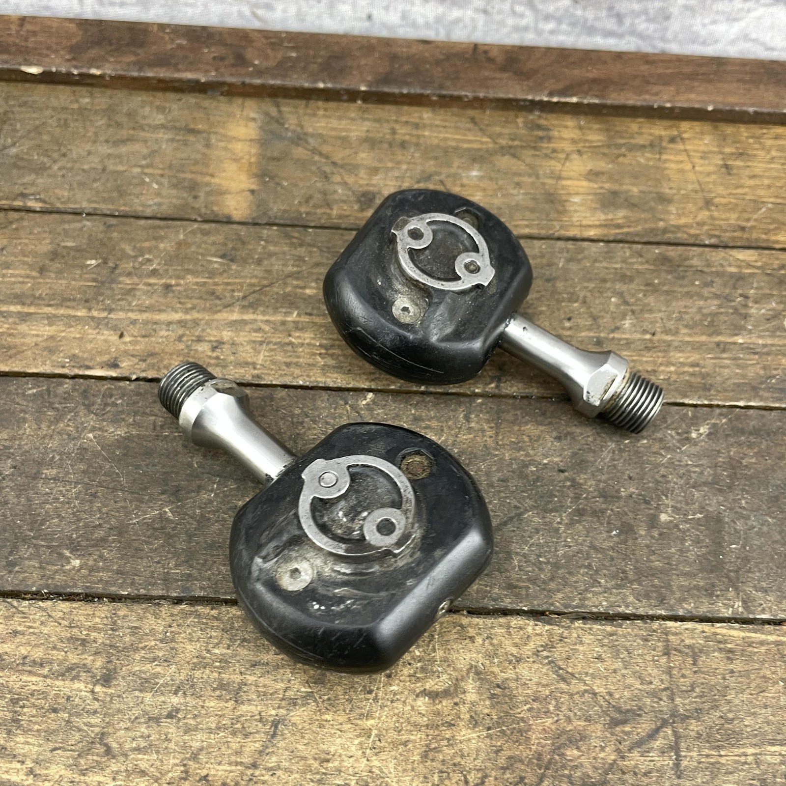 Speedplay Frog Clipless Pedals Magnum Black 260g Pair Steel Mountain Bike 9/16