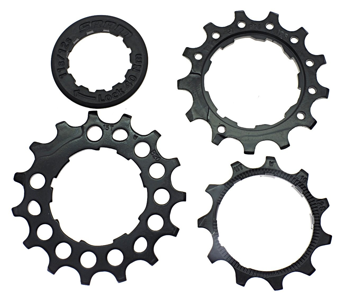 SRAM NX/SX EAGLE 12 Speed Cassette PG-1230/1210 11T-13T-15T cog set & LockRing