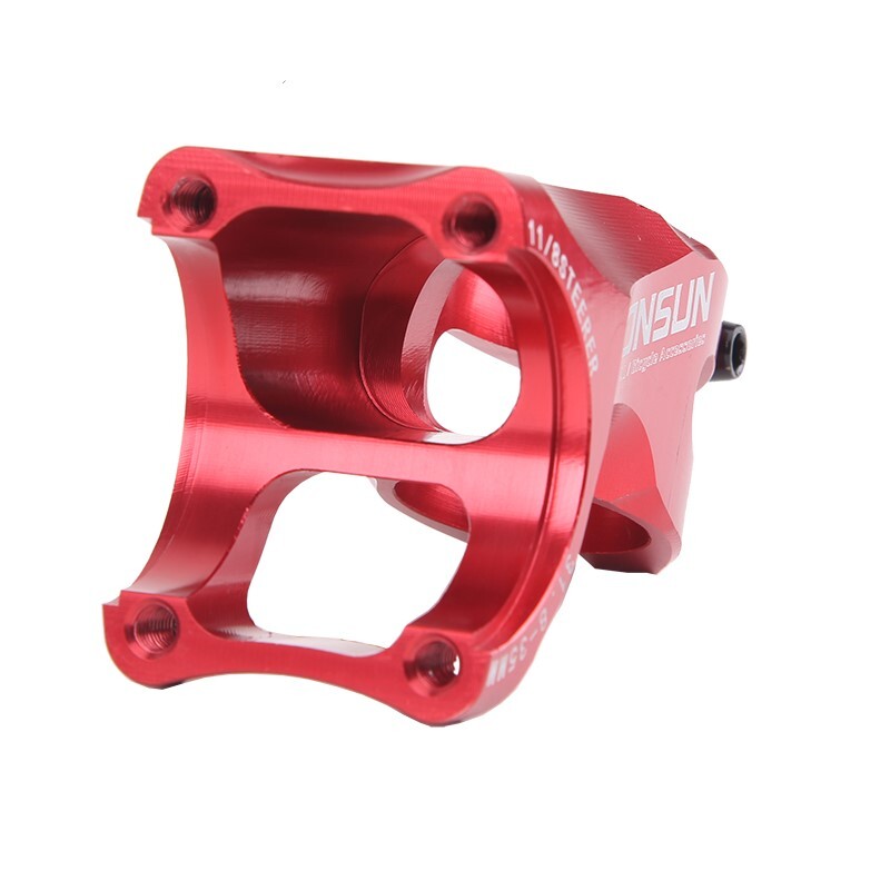 Bicycle Stem -17° CNC Aluminum Alloy Stem MTB XC AM Road Bike Short Stem 70mm